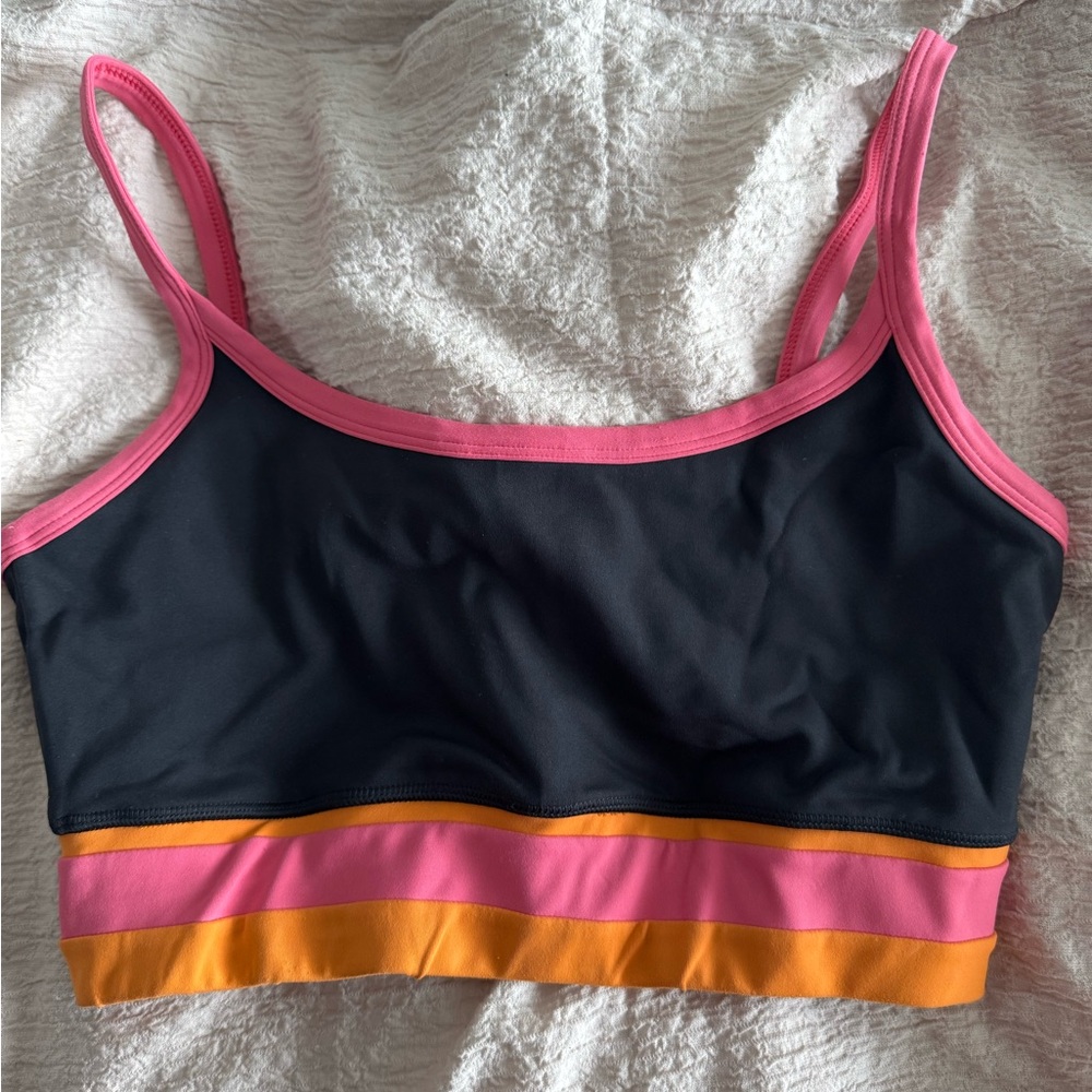 IVL Collective stripe sports bra, size 8